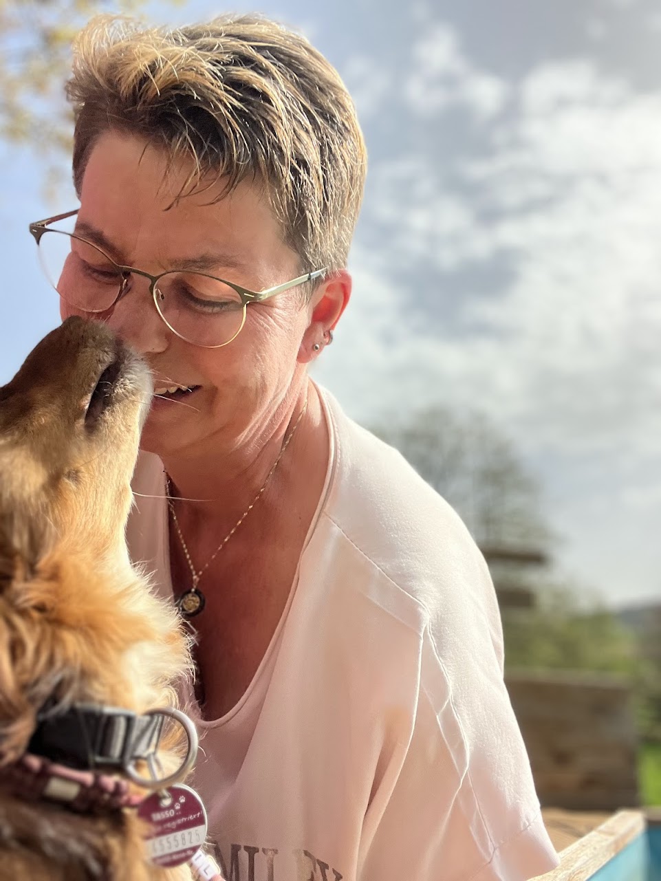 Kerstin Hartwigsen mit Nila